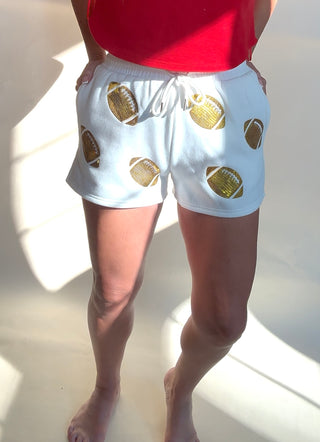 Glitter Football Shorts