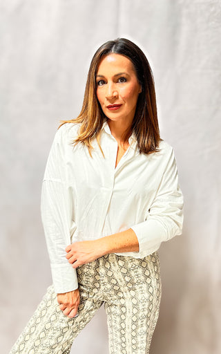 Grace White Blouse