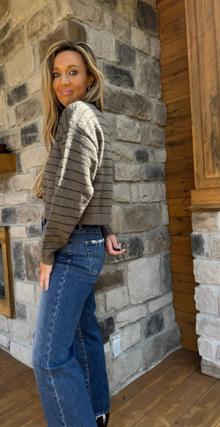 The Everyday Striped Pullover