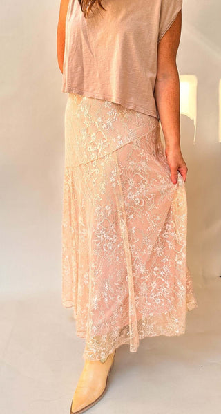 The Meadow Lace Skirt - Dear Gigibeige multiS