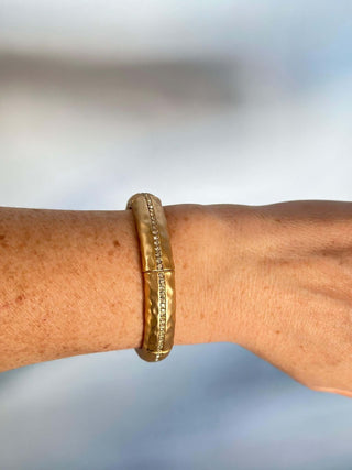 Paloma Rhinestone Stretch Bangle - Dear Gigi