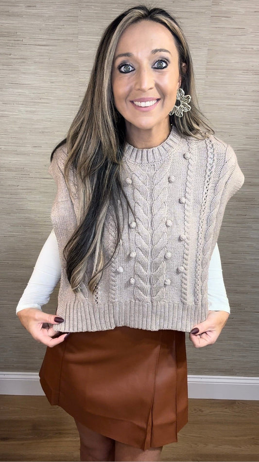 Taupe Harvest Vest