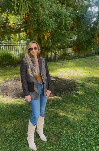 The Check Blazer