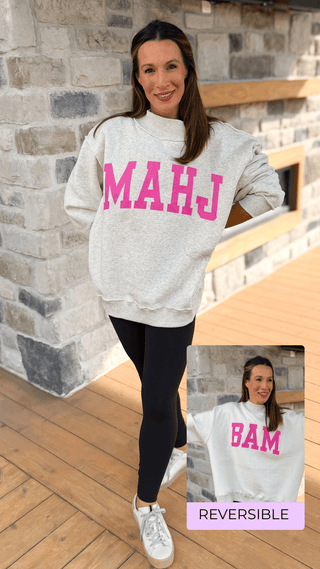 The MAHJ Varsity Sweatshirt - Dear GigiS/M