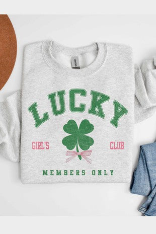 LUCKY GIRLS CLUB GRAPHIC SWEATSHIRT