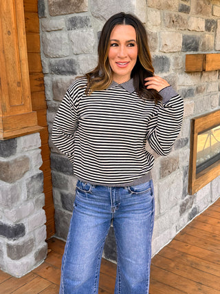 Remi striped sweater