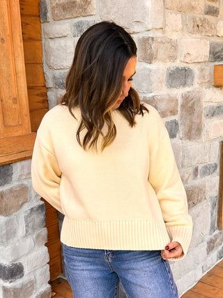 Claire Ivory Sweater