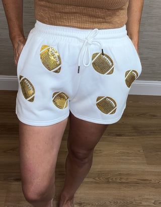 Glitter Football Shorts