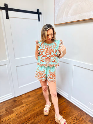 Citrus Glow Teal Set - Dear GigiXS