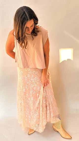 The Meadow Lace Skirt - Dear Gigibeige multiS
