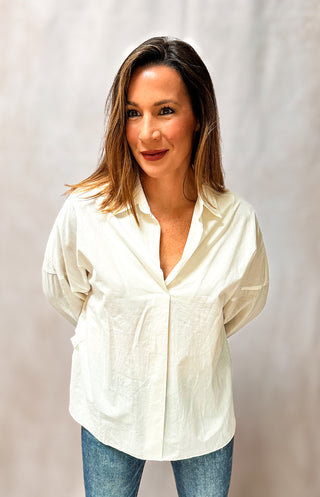 Grace White Blouse