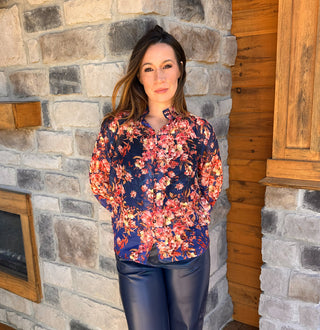 Autumn Floral Top