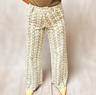The Dakota Pants – Snake Print