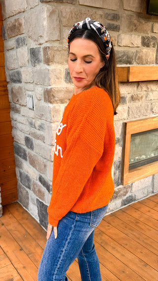 Hello Pumpkin Sweater