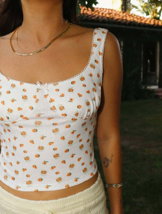 The Georgia Peach Pajama Set - Dear GigiXS