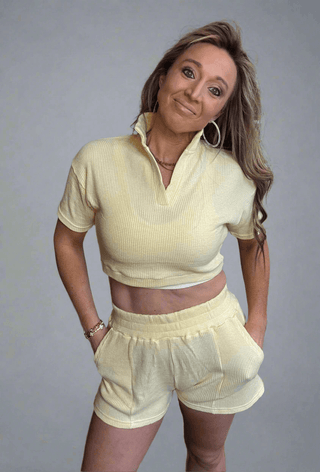 Waffle Knit Set - Dear GigiS