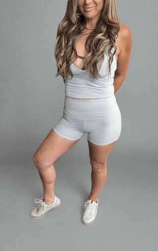 Jersey Knit Foldover Shorts - Dear GigiS