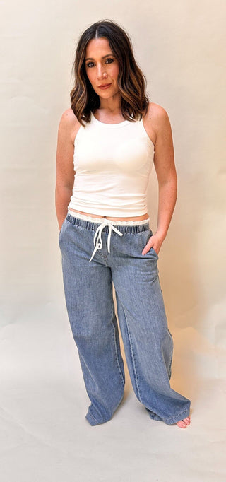 Oliver Denim Pants - Dear GigiS