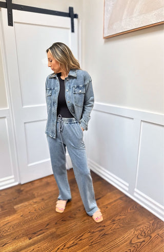 Coastal Drift Denim Set - Dear GigiS