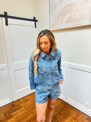 Sunlit Garden Eyelet Set - Dear GigiS