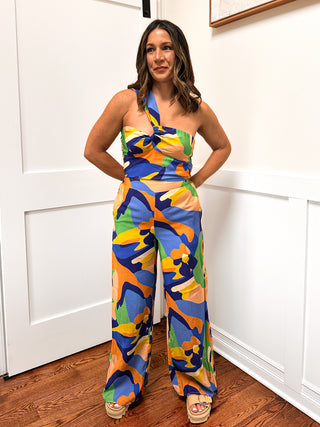 Tropical Pant Set