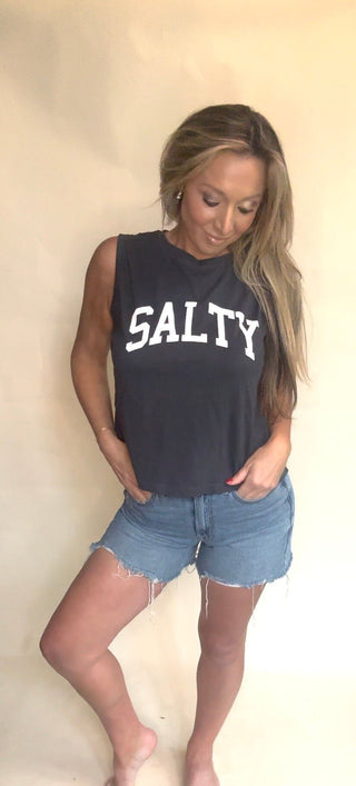 Salty Graphic Tank - Dear GigiS