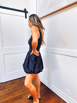 Midnight Bubble Dress - Dear GigiS