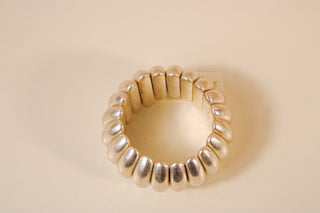 Dome Shaped CCB Stretch Bracelet