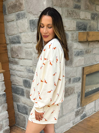 Stars & Paws Sweatshirt Set