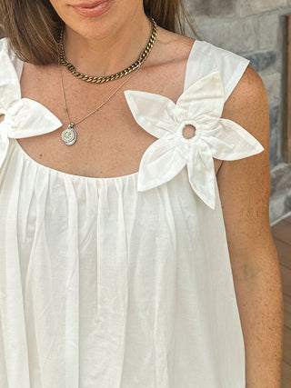 Magnolia Bloom Maxi Dress