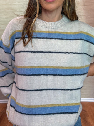 Ellis Striped Sweater - Dear GigiS