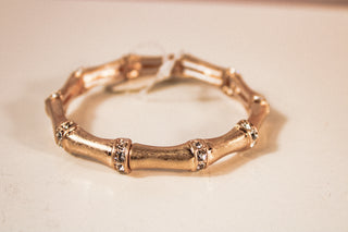 Pave Bamboo Stretch Bracelet