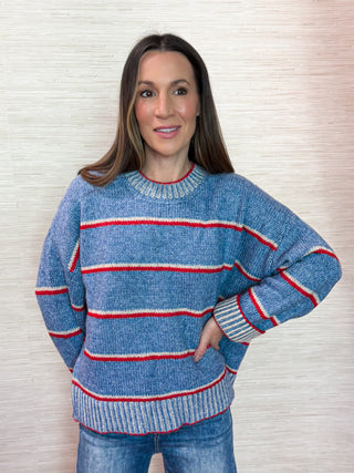 Stevie Striped Sweater