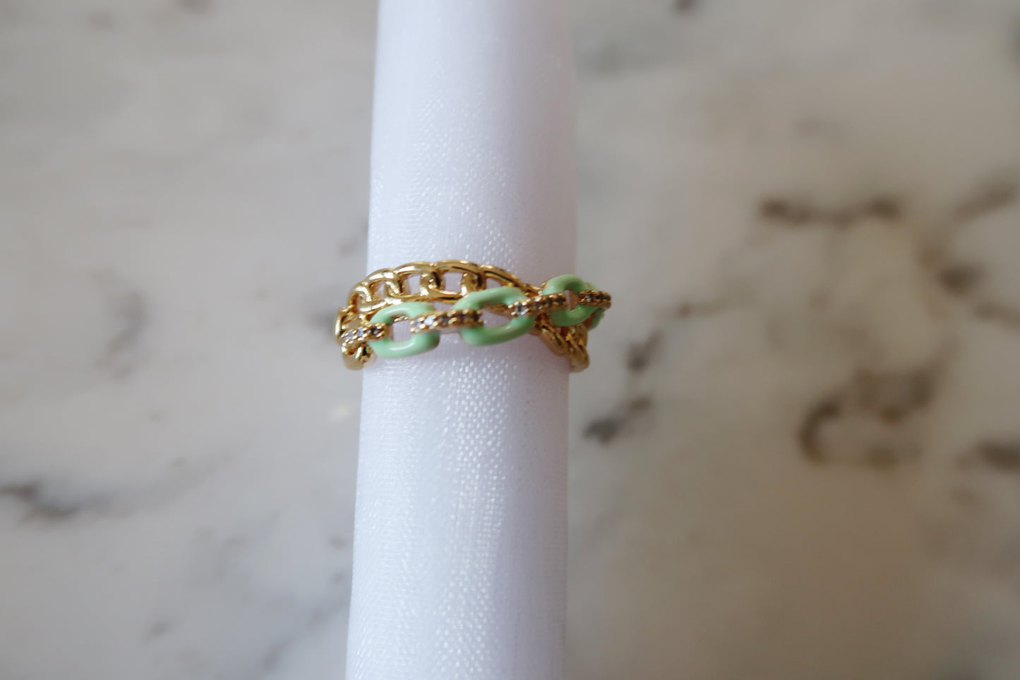 Enamel Chain Ring