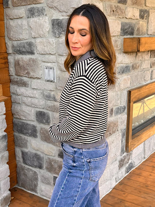Remi striped sweater