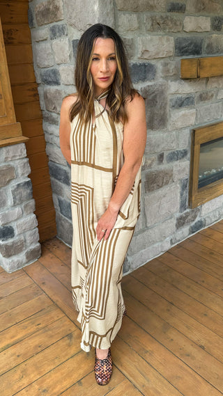 Santorini Sands Maxi Dress