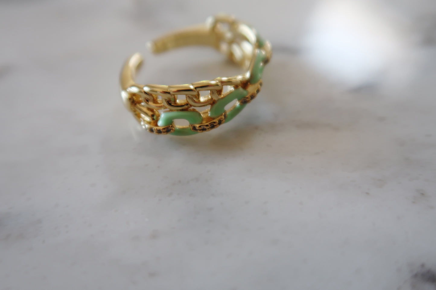 Enamel Chain Ring