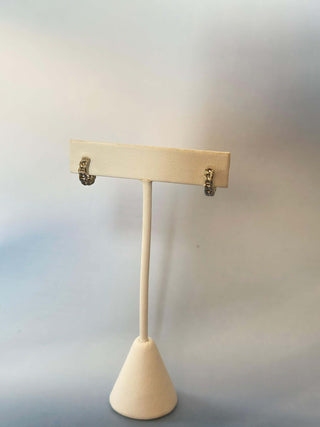 Silver Link mini hoops - Dear GigiSilver