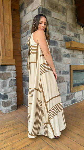 Santorini Sands Maxi Dress
