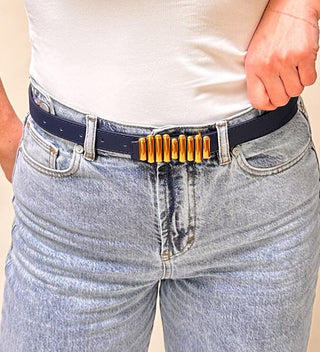 Nine Bar Belt Navy - Dear Gigi