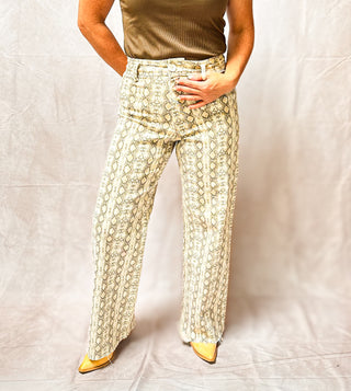 The Dakota Pants – Snake Print