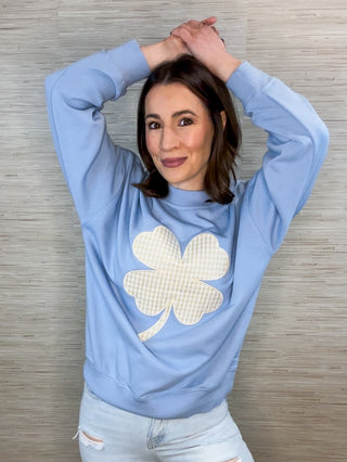 Feeling Lucky Clover Sweatshirt