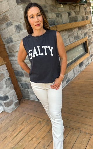 Salty Graphic Tank - Dear GigiS