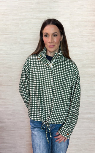 The Aspen Gingham Jacket - Dear GigiS