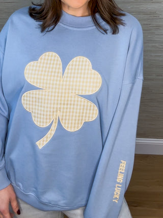 Feeling Lucky Clover Sweatshirt