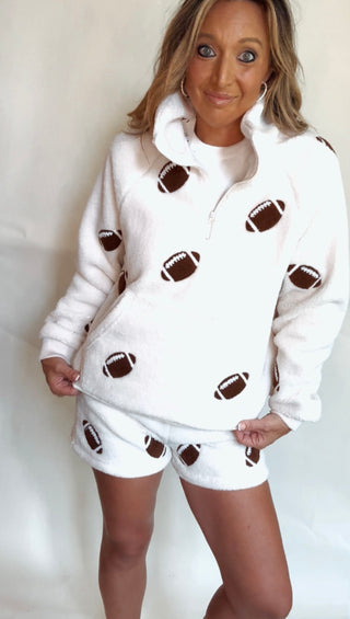 Gameday fleece pullover