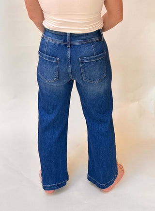 Belt Cropped Jeans - Dear Gigi0