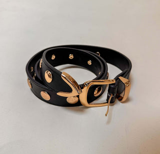 Fully Studded Belt Black - Dear Gigi