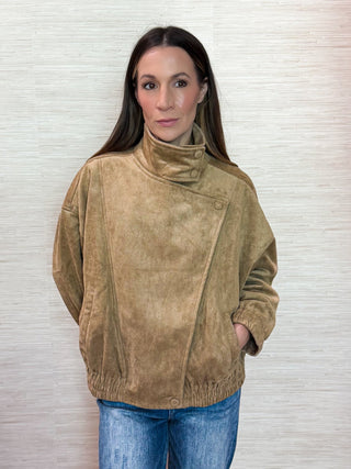 The Sutton Suede Jacket - Dear GigiXS