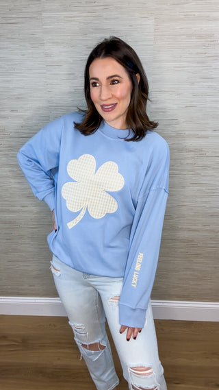 Feeling Lucky Clover Sweatshirt